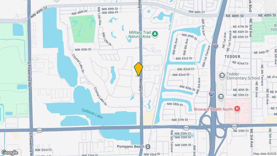4121 NW 9th Ave Mapa y Detalles de la Ubicación
