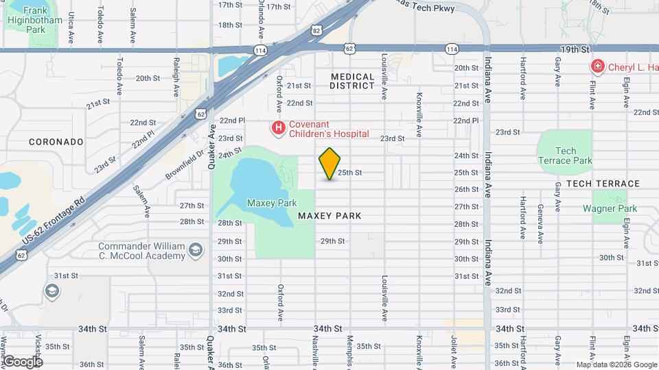 3812 26th St Map and Location Details
