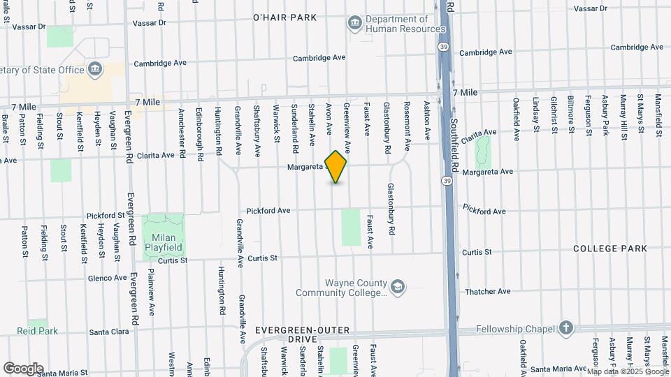 18460 Avon Ave Map and Location Details