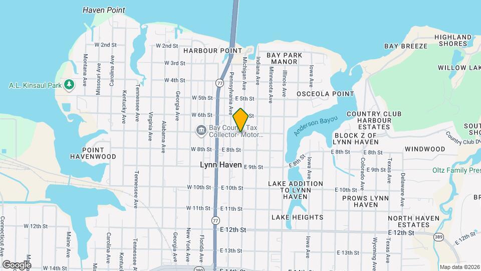 702 Michigan Ave Map and Location Details