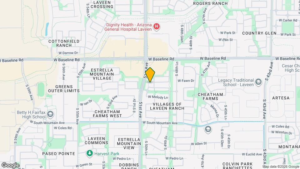 7907 S 50th Ln Mapa y Detalles de la Ubicación