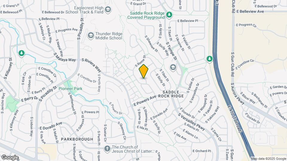 5479 S Shawnee Way Map and Location Details