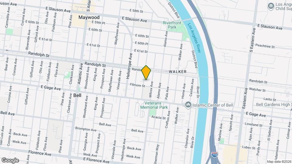 6240 Woodlawn Property Map and Location Details