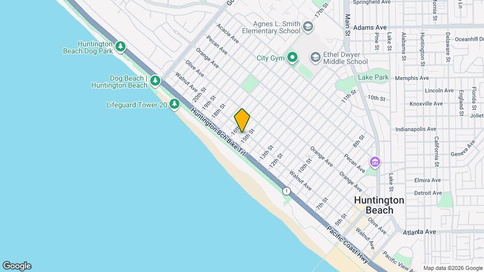 115 15th St Mapa y Detalles de la Ubicación