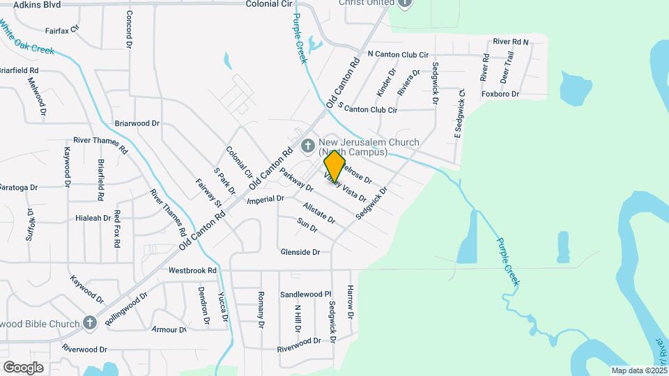 227 Valley Vista Dr Map and Location Details