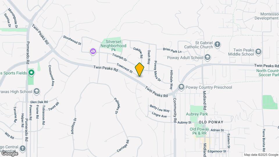 13267 Treecrest St Map and Location Details