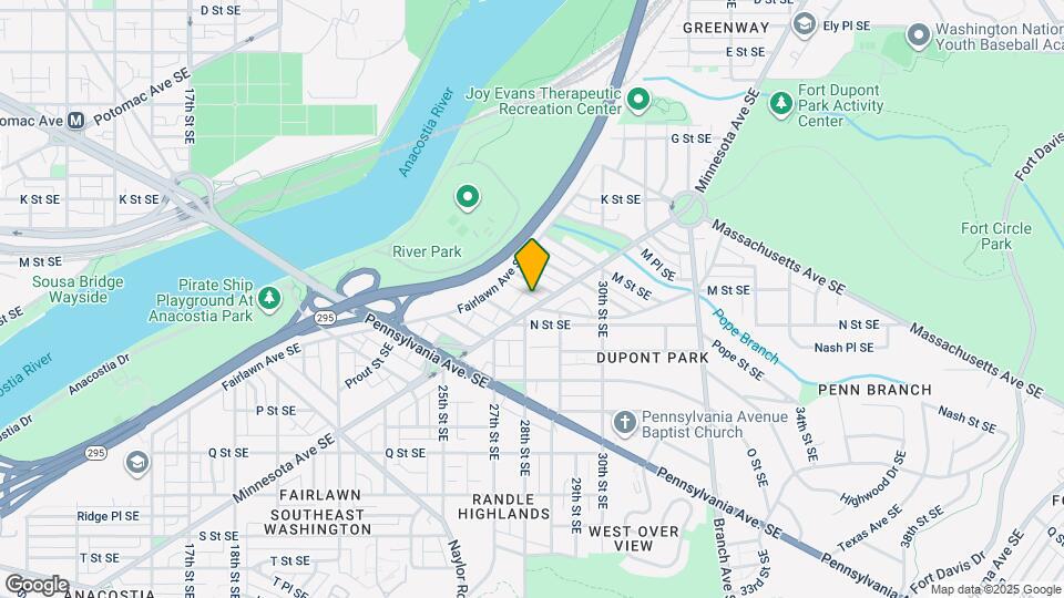 2736 Minnesota Ave SE Map and Location Details