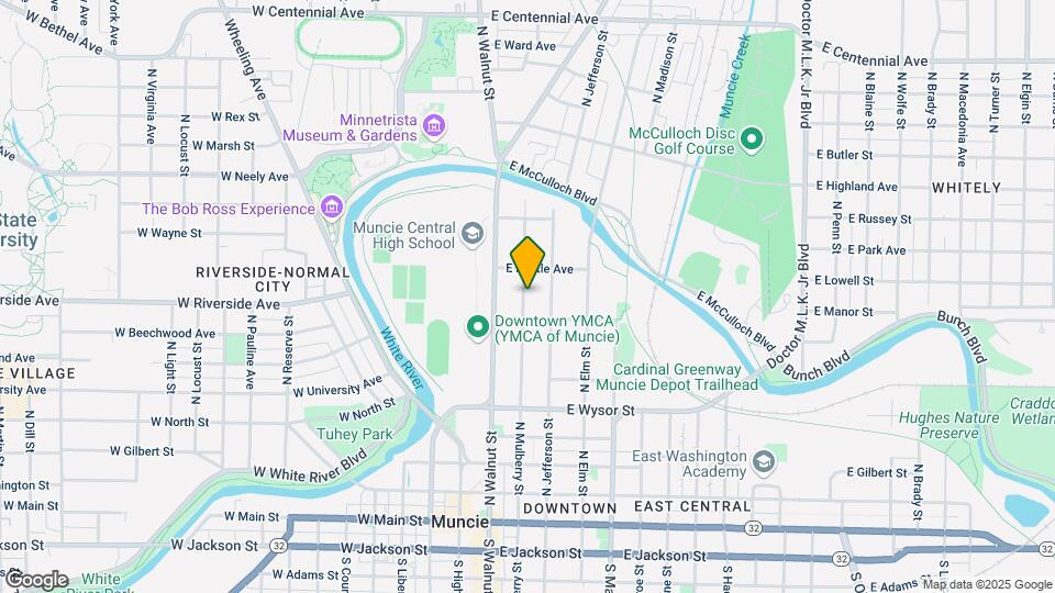710 N Mulberry St-Unit -Unit A Map and Location Details