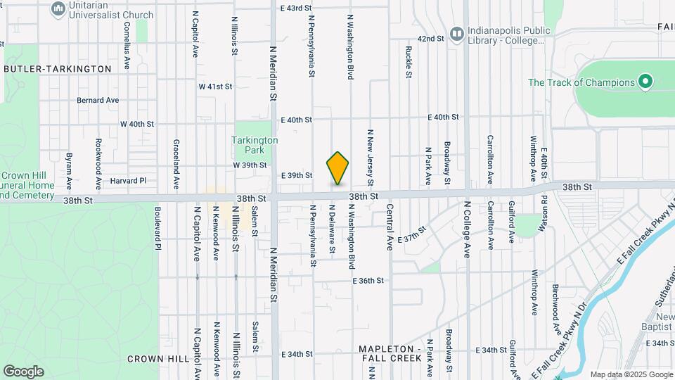 3805 Delaware St Map and Location Details