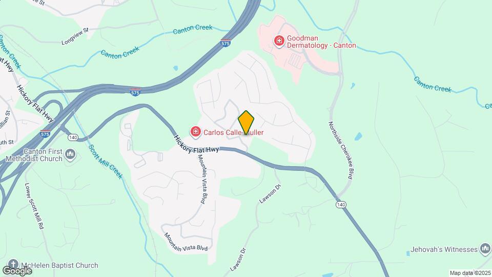 102 Hillcrest Dr Map and Location Details