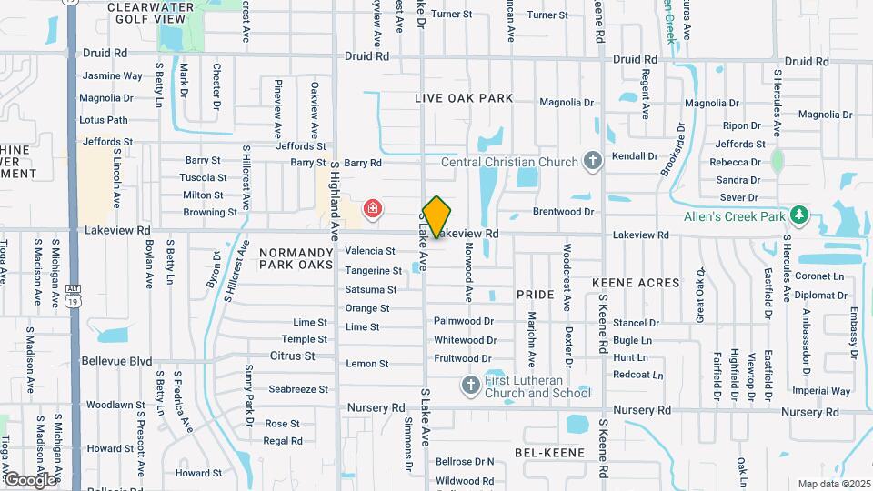 1610 Valencia St Map and Location Details