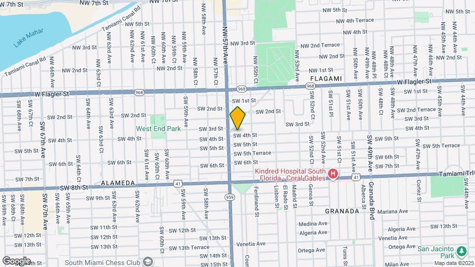 5661 SW 4th St Map and Location Details