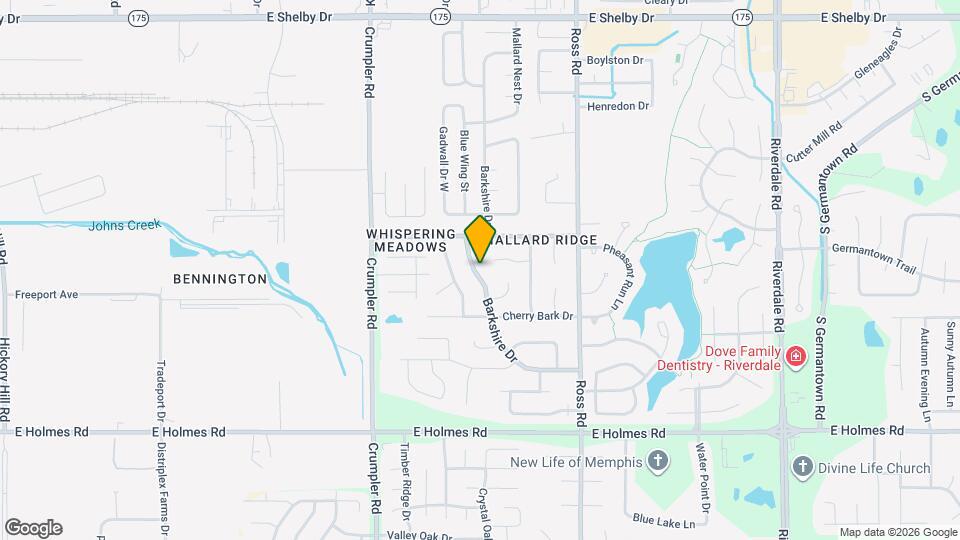 5022 Barkshire Dr Map and Location Details