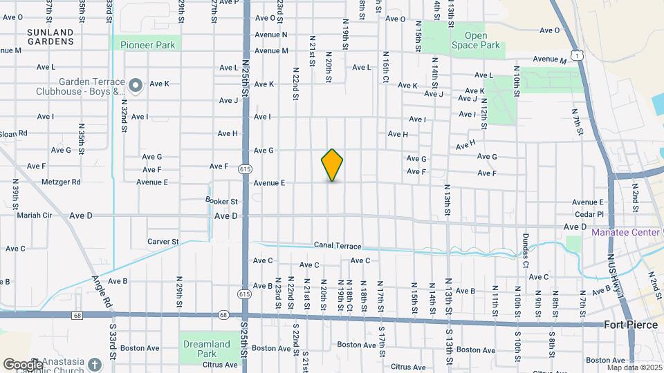 1909 Avenue E Map and Location Details