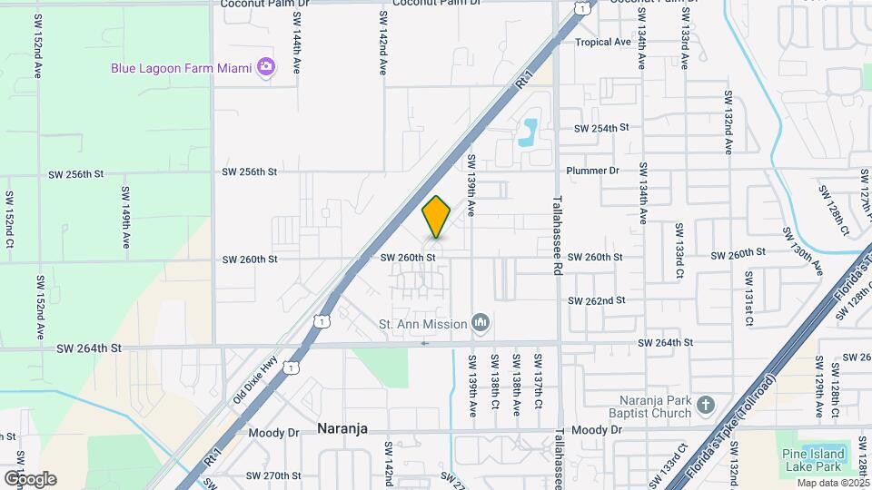 13972 SW 258th St Map and Location Details