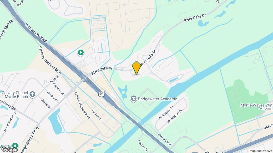 492 River Oaks Dr Map and Location Details