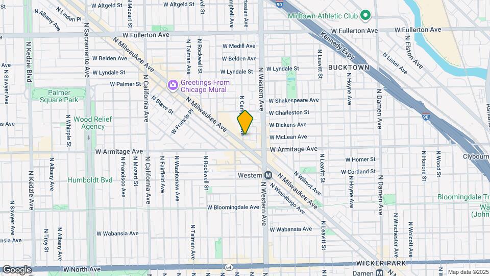 2021 N Campbell Ave Map and Location Details