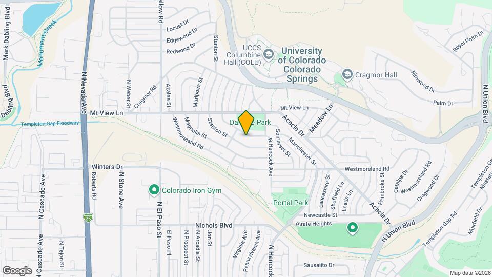1185 Applewood Dr Map and Location Details