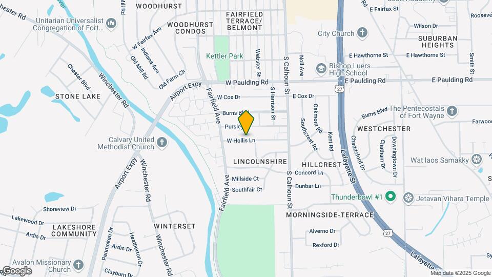 328 W Hollis Ln Map and Location Details