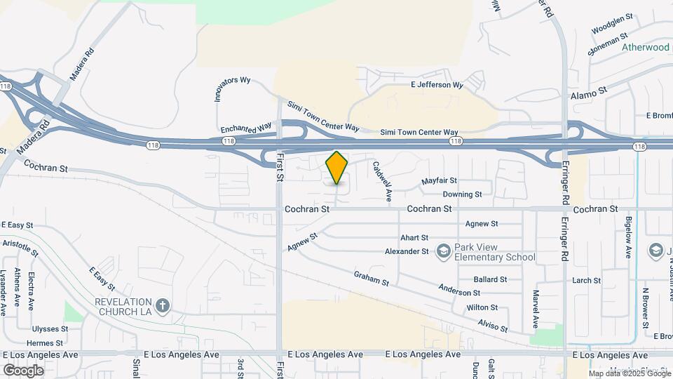 2429 Chandler Ave Map and Location Details