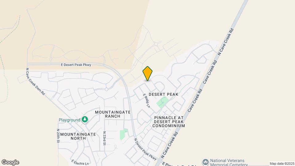 2410 E Park View Ln Map and Location Details