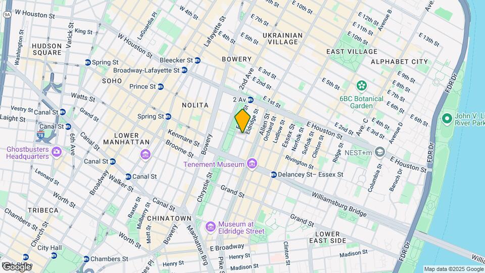 46-50 Rivington St Mapa y Detalles de la Ubicación