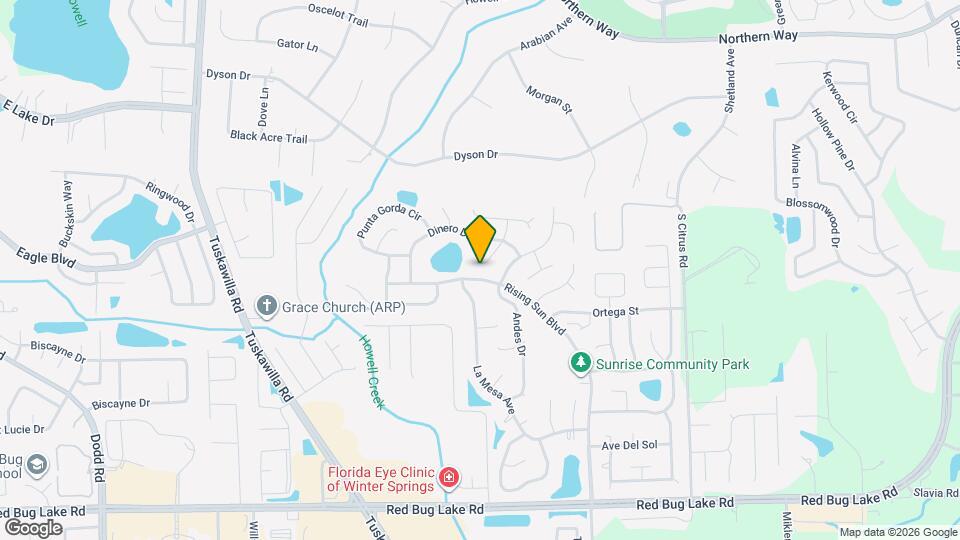 1090 Condor Pl Mapa y Detalles de la Ubicación