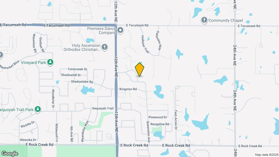 3005 Grant Rd Map and Location Details