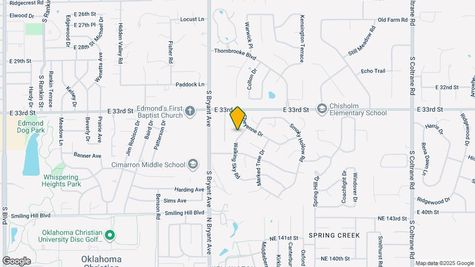 3413 Choctaw Dr Map and Location Details