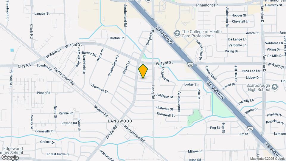 6630 Lodge St Map and Location Details