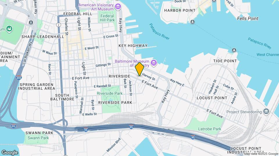 704 E Fort Ave Mapa y Detalles de la Ubicación