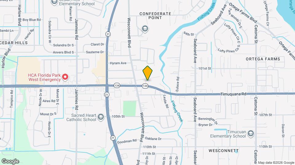 5984 Creekside Crossing Dr Map and Location Details
