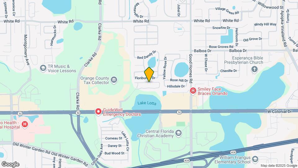 2025 Erving Cir Map and Location Details