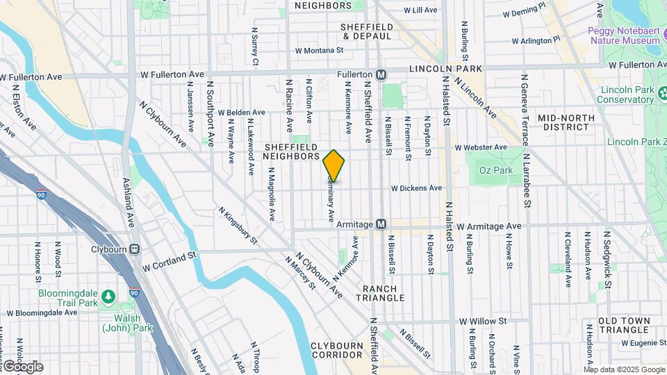 2103 N Seminary Ave-Unit -2103-16 Map and Location Details