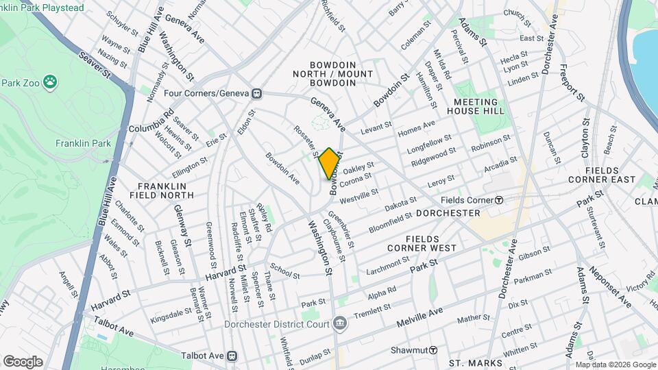50 Bowdoin St Map and Location Details