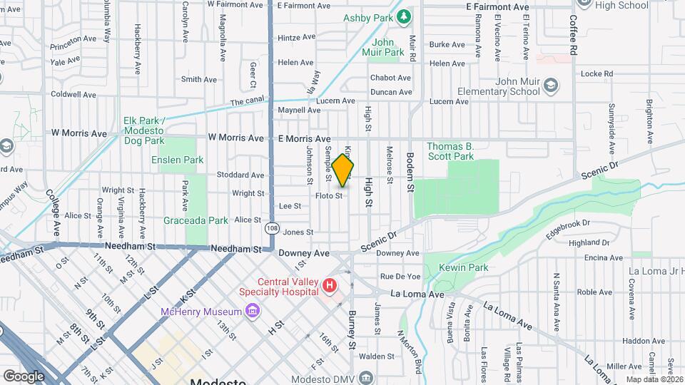 315 Floto St Map and Location Details