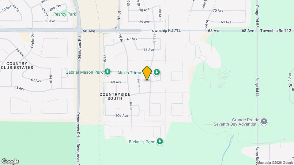 6226 88A St Map and Location Details