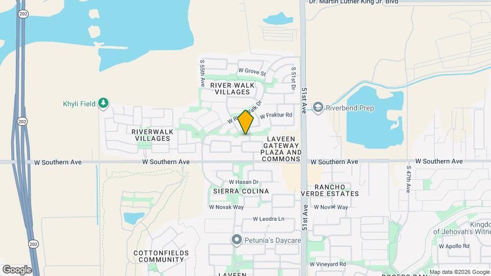 5318 W Jessica Ln, Unit Room 1 in 4B3B (Private Bathroom) Map and Location Details
