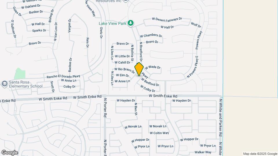 21512 N Denton Dr Map and Location Details