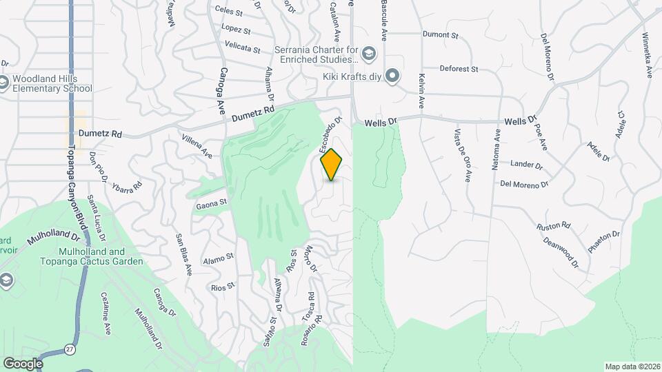 4661 Bedel St Map and Location Details