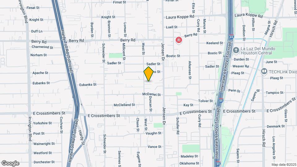 2615 Huntington Creek Ln Map and Location Details