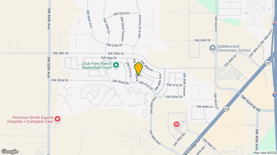 5134 SW 41st St Map and Location Details