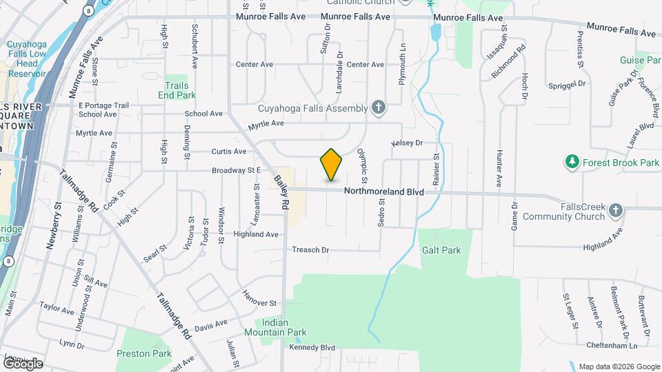 1405 Northmoreland Blvd Map and Location Details