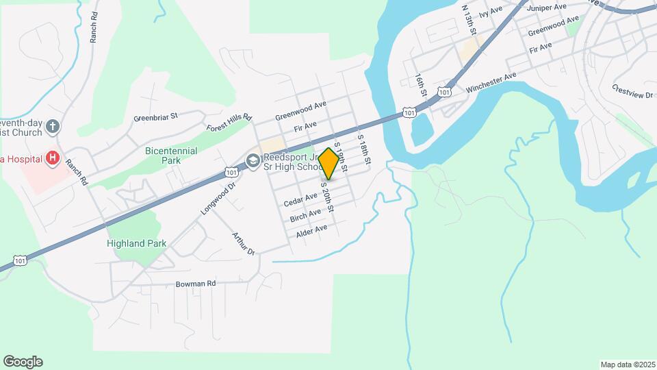 1977 Cedar Ave Map and Location Details