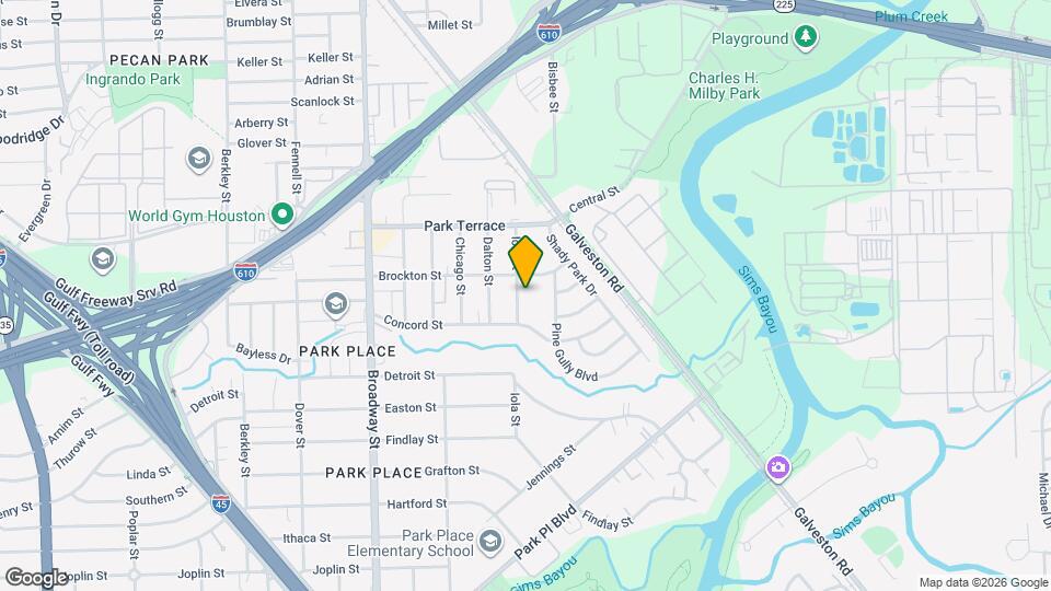 2917 Iola St Map and Location Details