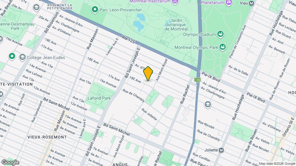 4535-4587 18e Ave Map and Location Details