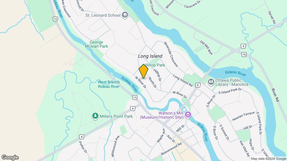 5441 W River Dr Map and Location Details