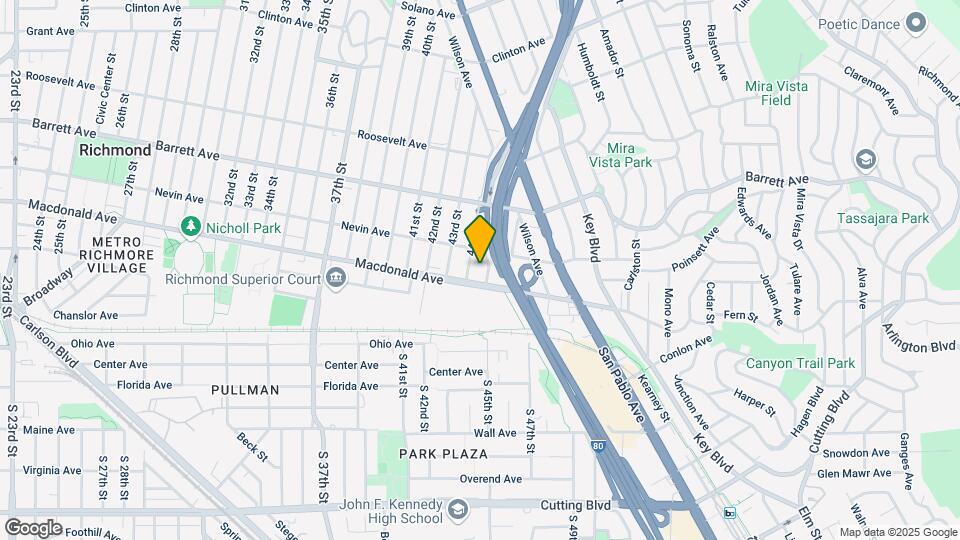 317A-321 45th St Map and Location Details