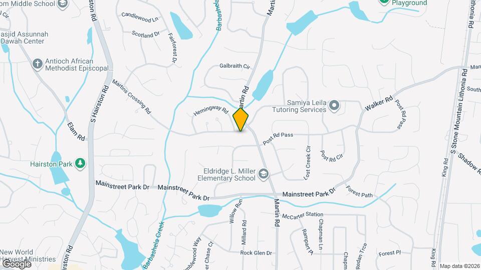 5115 Martins Crossing Rd Map and Location Details