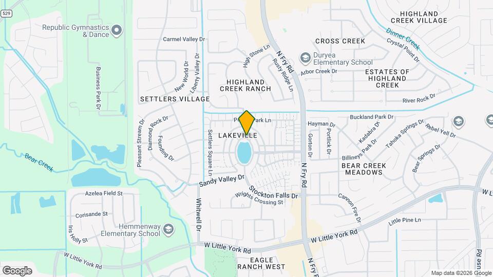 20747 Settlers Lake Cir N Map and Location Details